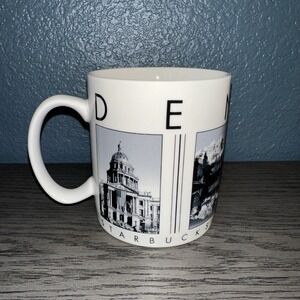 Starbucks DENVER Colorado Barista City Scenes Series, 16oz Large Coffee Mug EUC